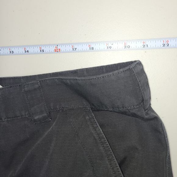 First Tactical Pants Men 42x36 Cargo‎ Double Knee Black Utility Ripstop Baggy - Picture 10 of 15